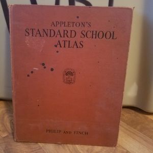 School Atlas Inter Folia Fructus Annual Issue of 1932 Appleton Philip and Finch